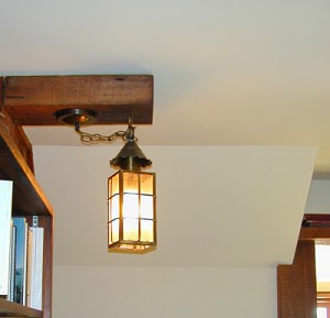 Primitive Country Home - Hanging Light Treatment