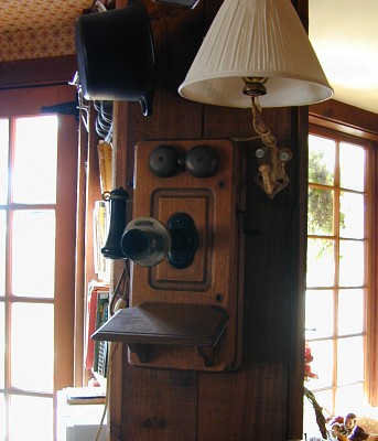 Primitive Country Home - Country Wall Telephone