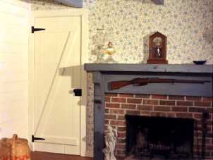 Country Bedroom Fireplace