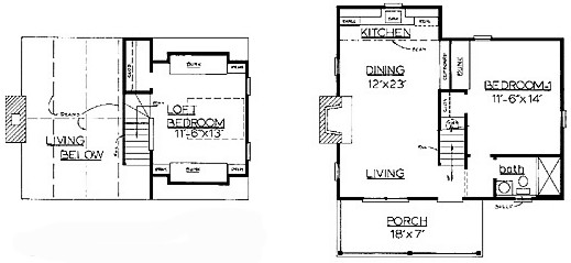 Country Plan F-780 First Floor