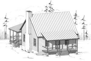 Country Home Plan F-1055
