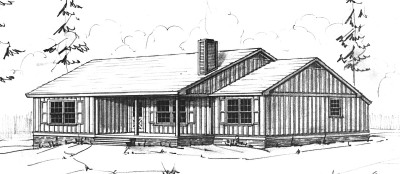 Country Home Plan F-1252