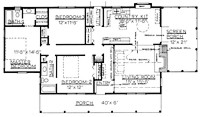 Country Plan F-1300 First Floor