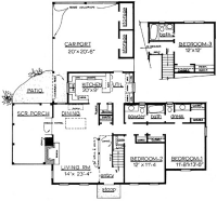 Country Plan F-1400 First Floor