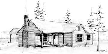 Country Home Plan F-1554