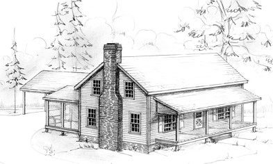 Country Home Plan F-1586