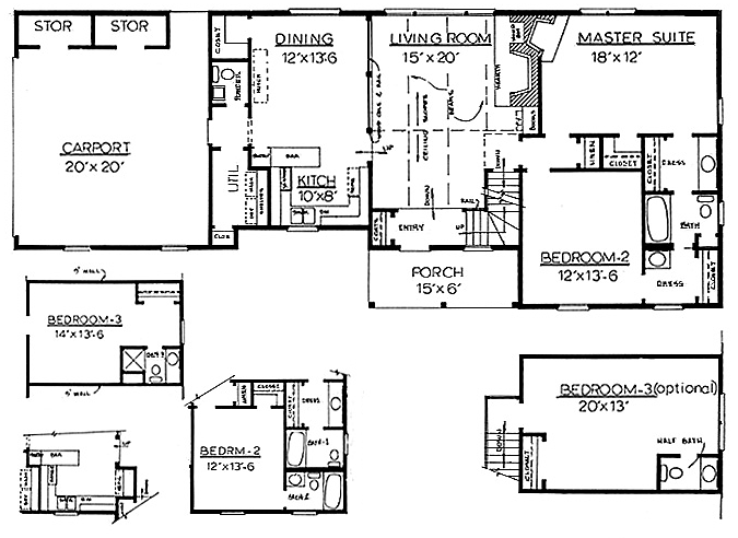Country Home Plan F-1622