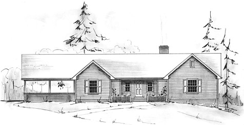 Country Home Plan F-1678