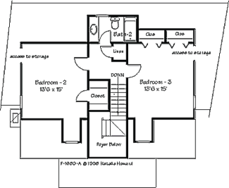 Country Plan L-1680 Second Floor