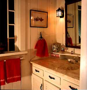 Country Powder Room