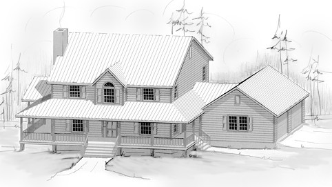 Country Home Plan F-2160