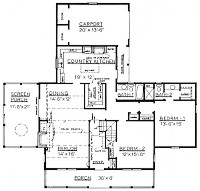 Country Plan F-2540 First Floor