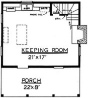 Country Plan L-800 First Floor